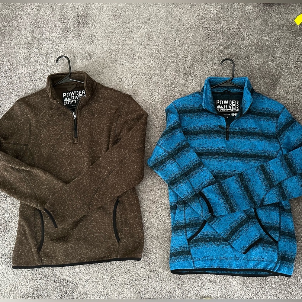 Selling Both Quarter Zips Together